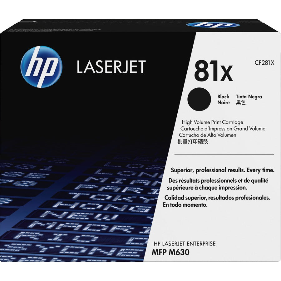 Tóner HP 81X (CF281X) Negro Alto Rendimiento - vista 6