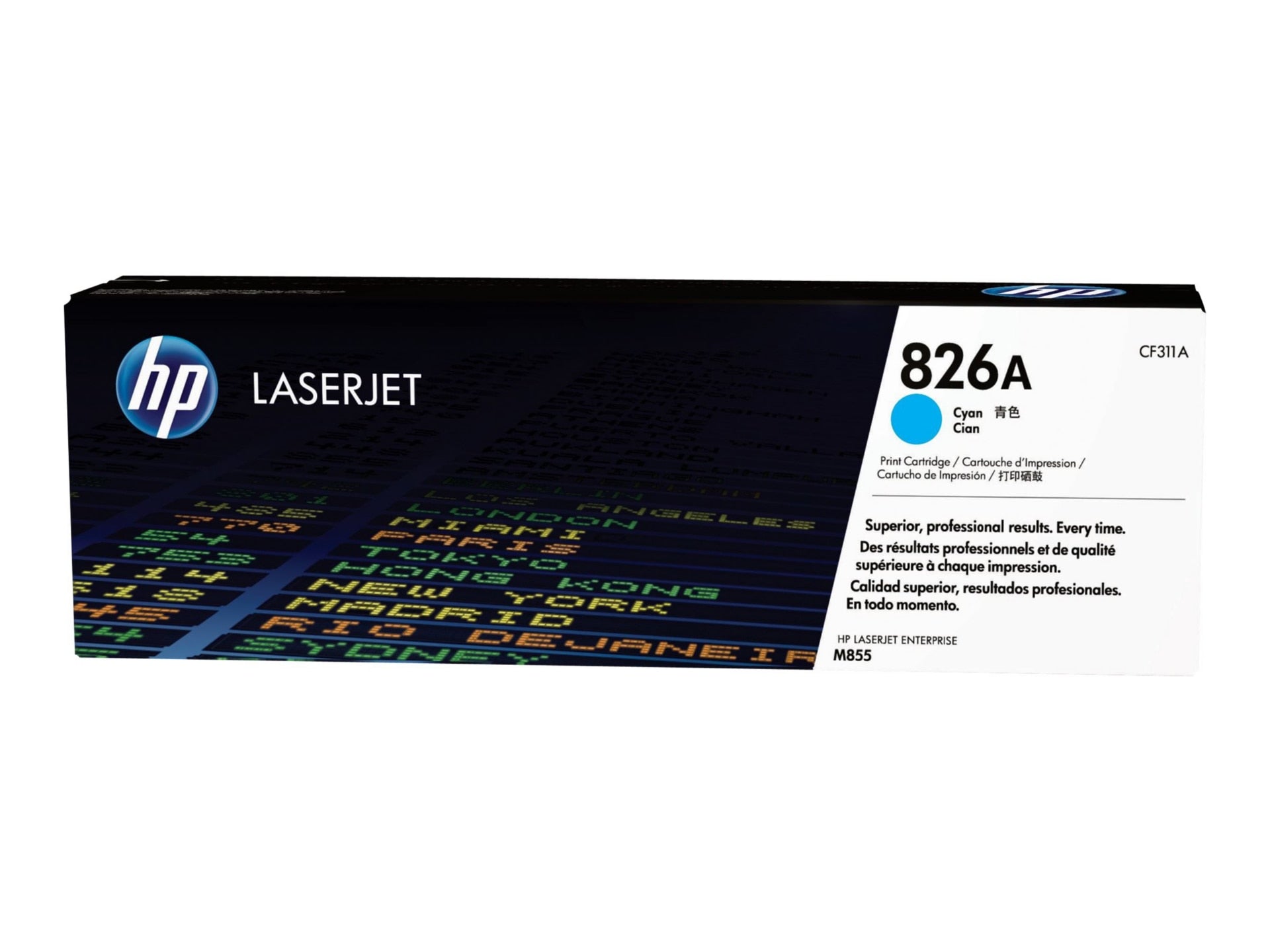 Tóner HP 826A (CF311A) Cian - vista 1