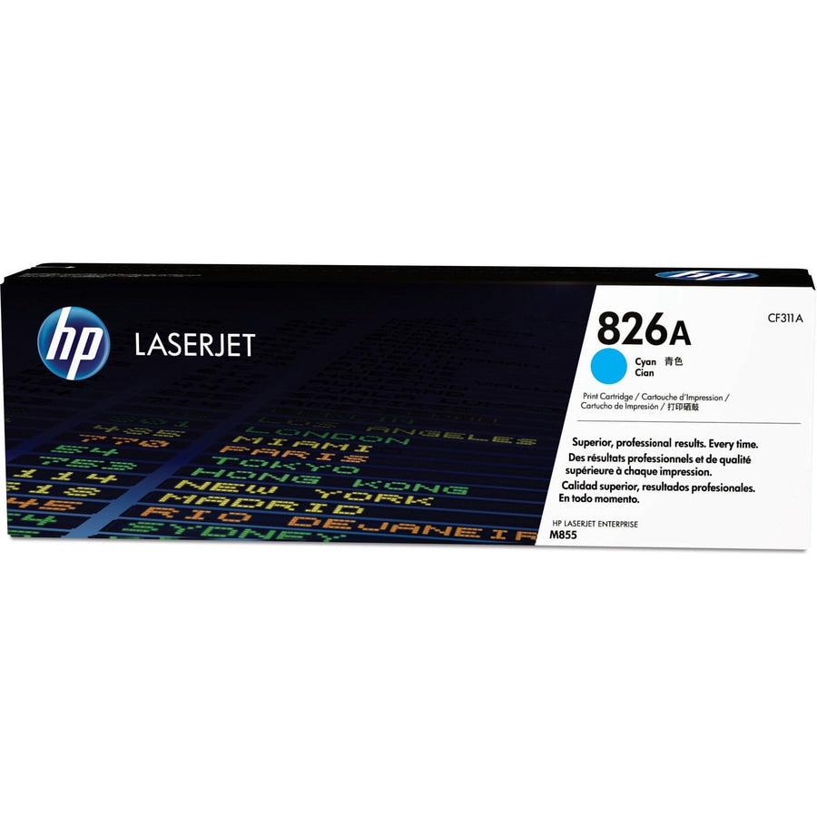 Tóner HP 826A (CF311A) Cian - vista 6