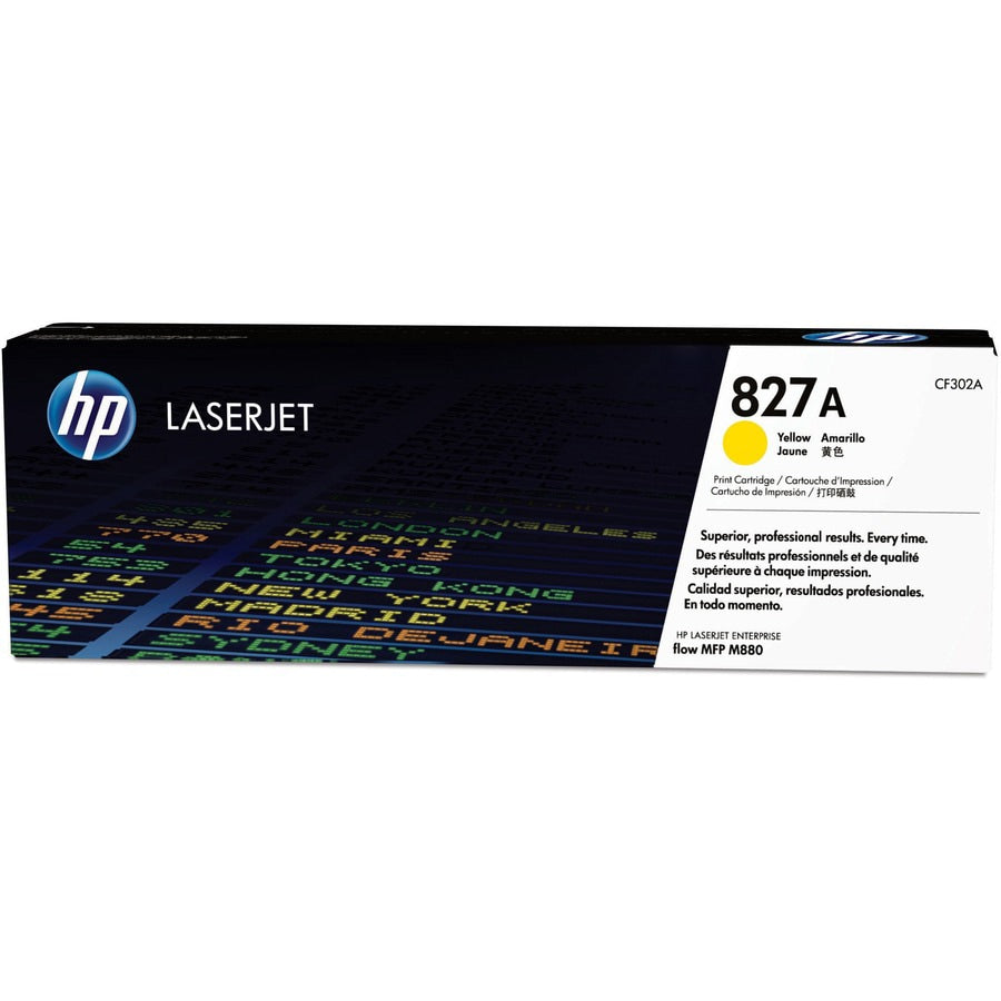 Tóner HP 827A (CF302A) Amarillo - vista 1