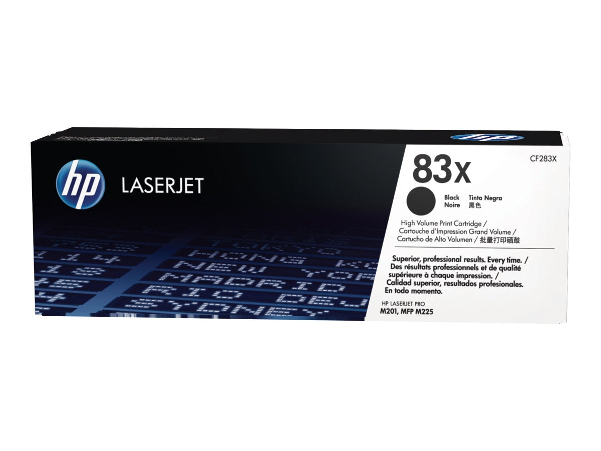 Tóner HP 83X (CF283X) Negro Alto Rendimiento - vista 2