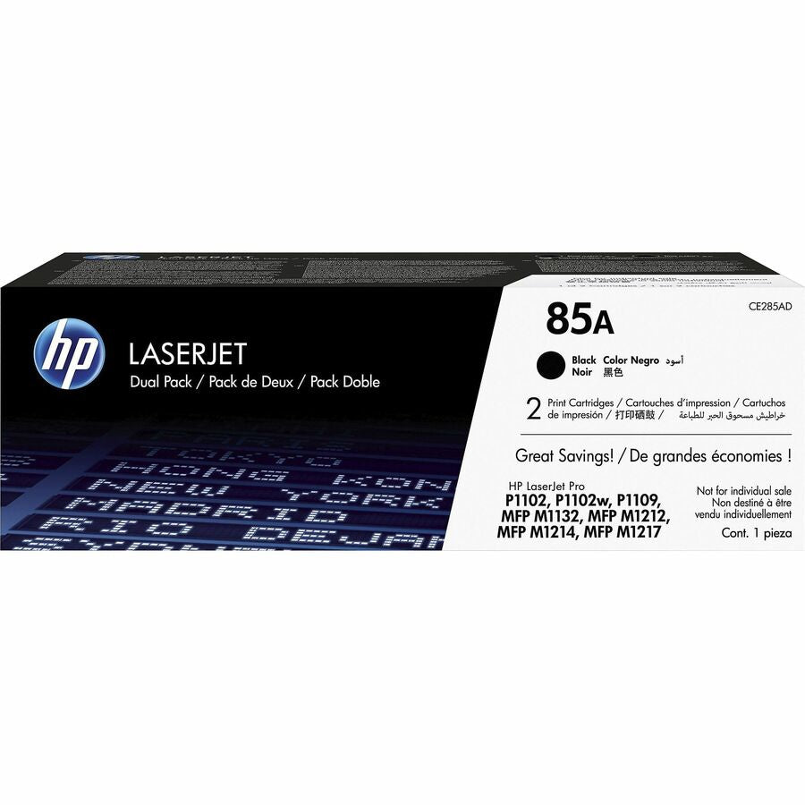 Tóner HP 85A Negro - vista 3