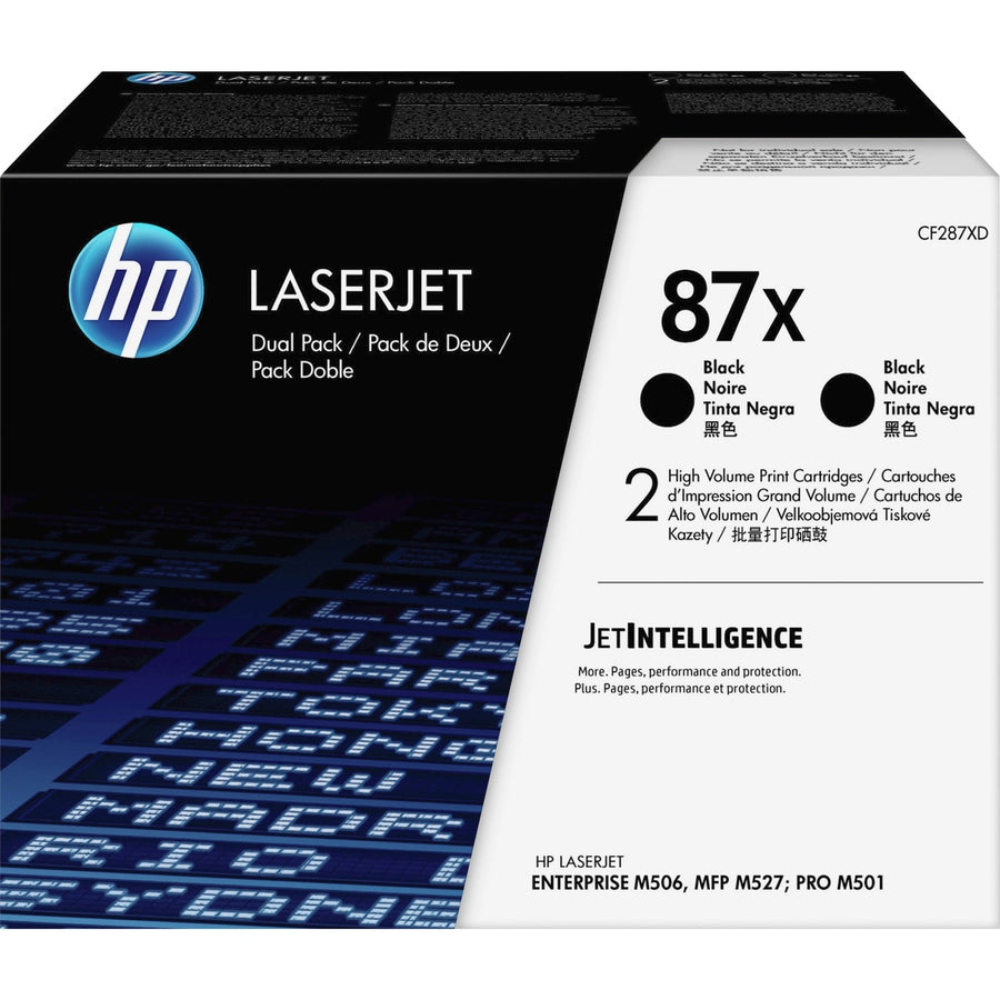 Tóner HP 87X (CF287XD) Negro Alto Rendimiento - vista 6