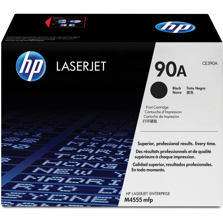 Tóner HP 90A (CE390A) Negro - vista 7