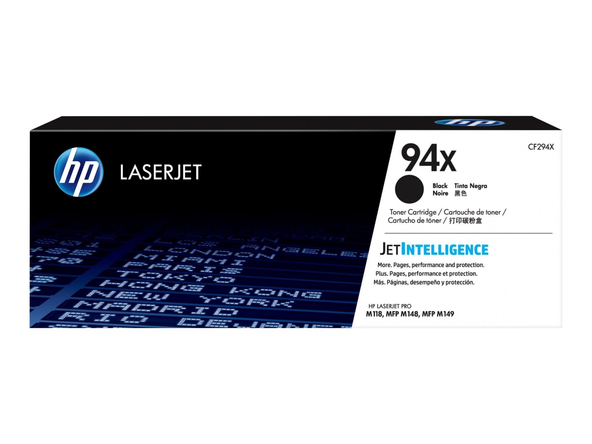 Tóner HP 94X (CF294X) Negro - vista 1