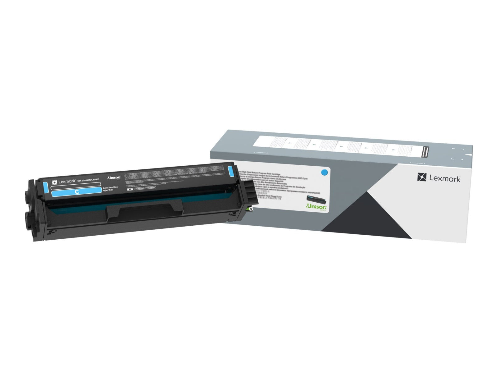 Tóner Lexmark 20N0H20 Cian Alto Rendimiento - vista 2