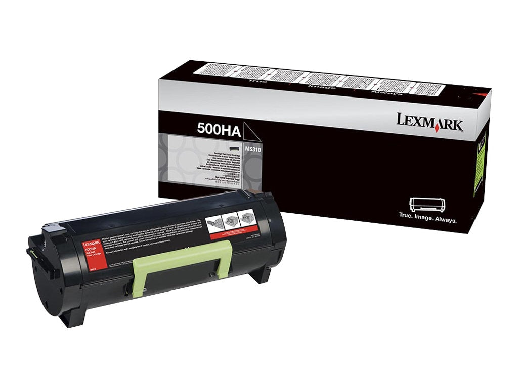 Tóner Lexmark 500HA Negro Alto Rendimiento - vista 1