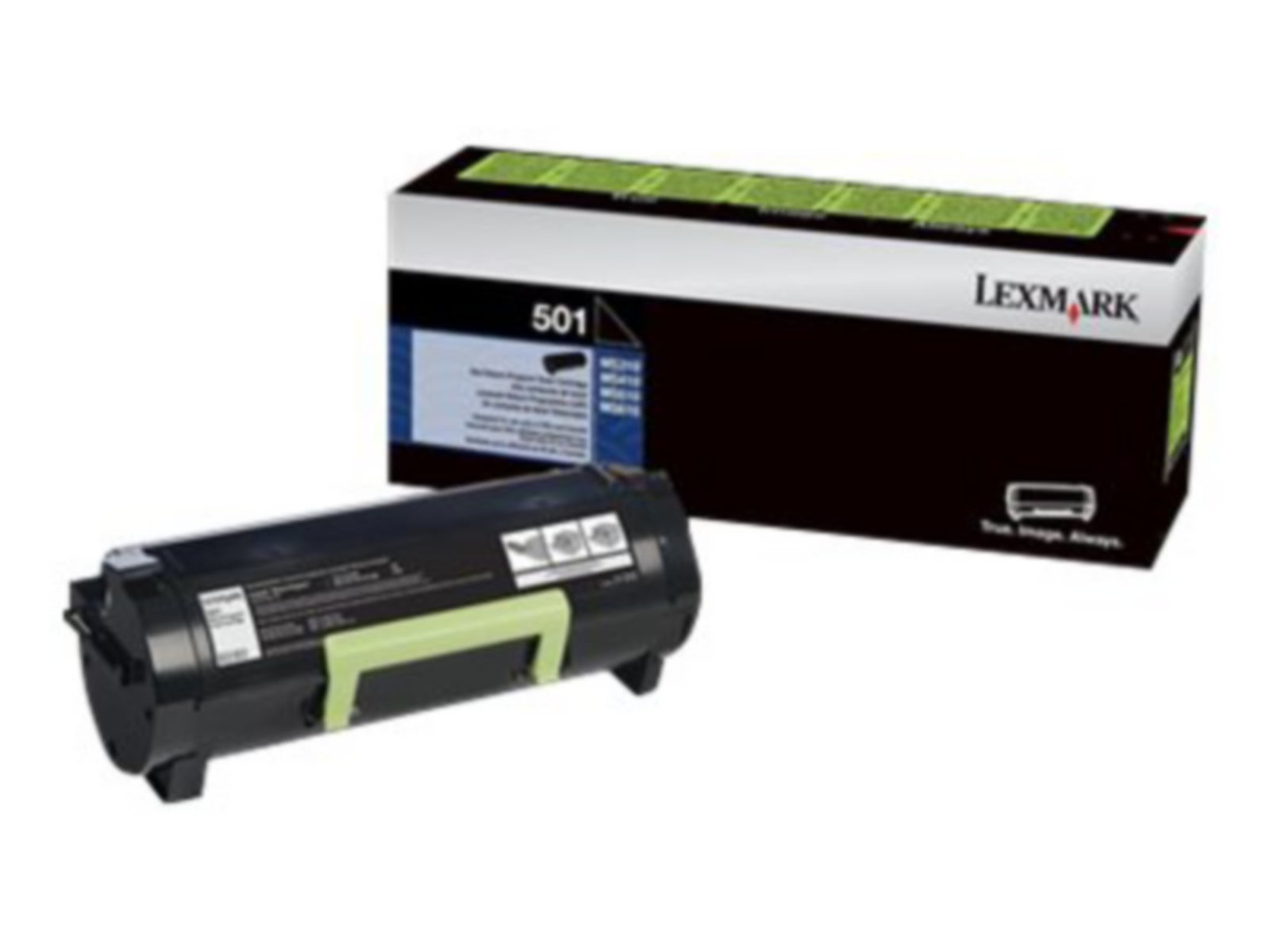 Tóner Lexmark 501 Negro - vista 1