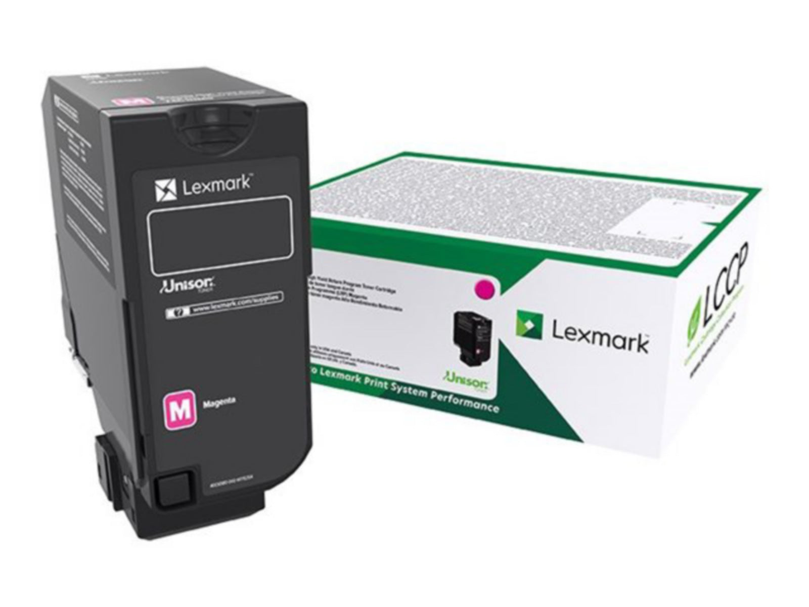 Tóner Lexmark 71C10M0 Magenta - vista 1