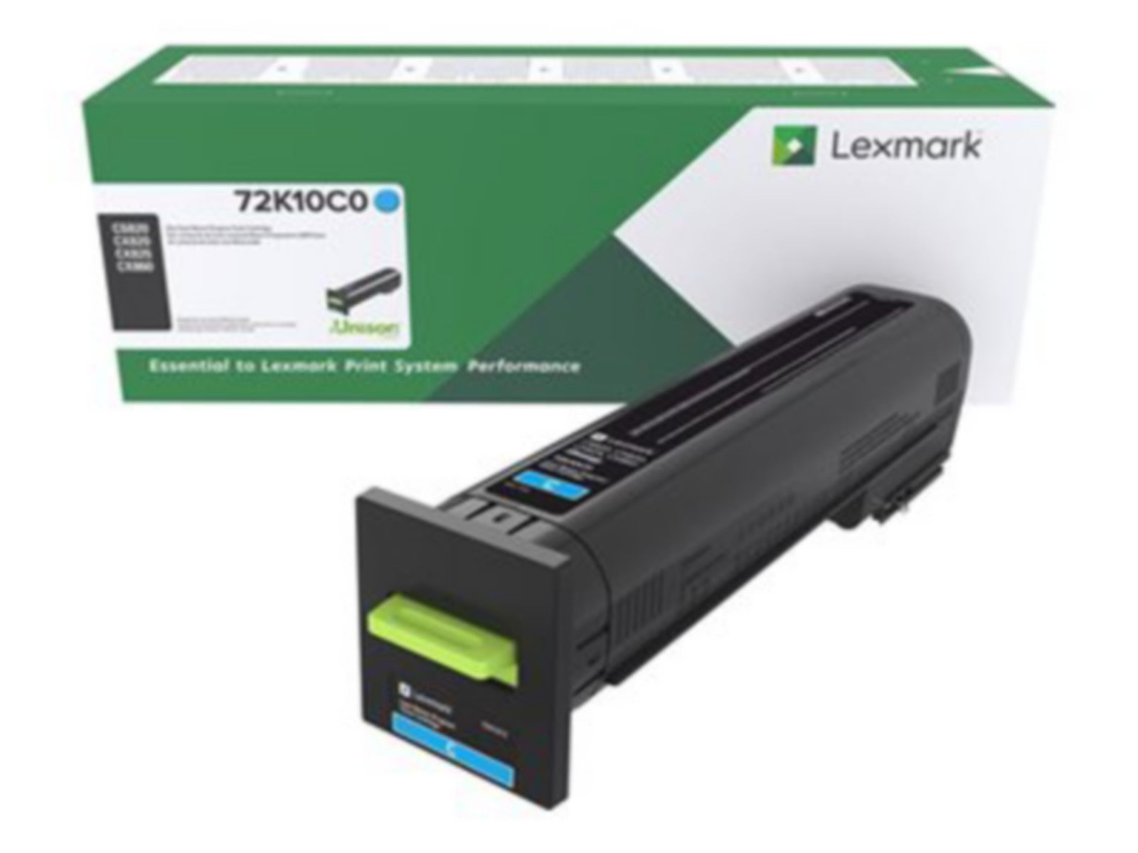 Tóner Lexmark 72K10C0 Cian - vista 1