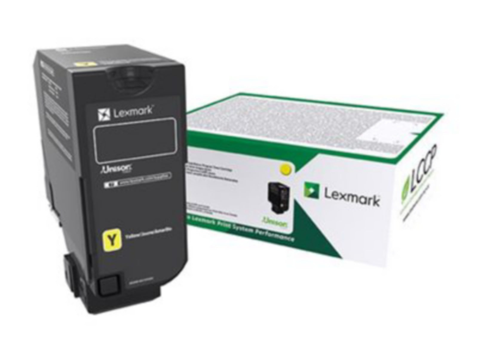 Tóner Lexmark 74C0SYG Amarillo - vista 1