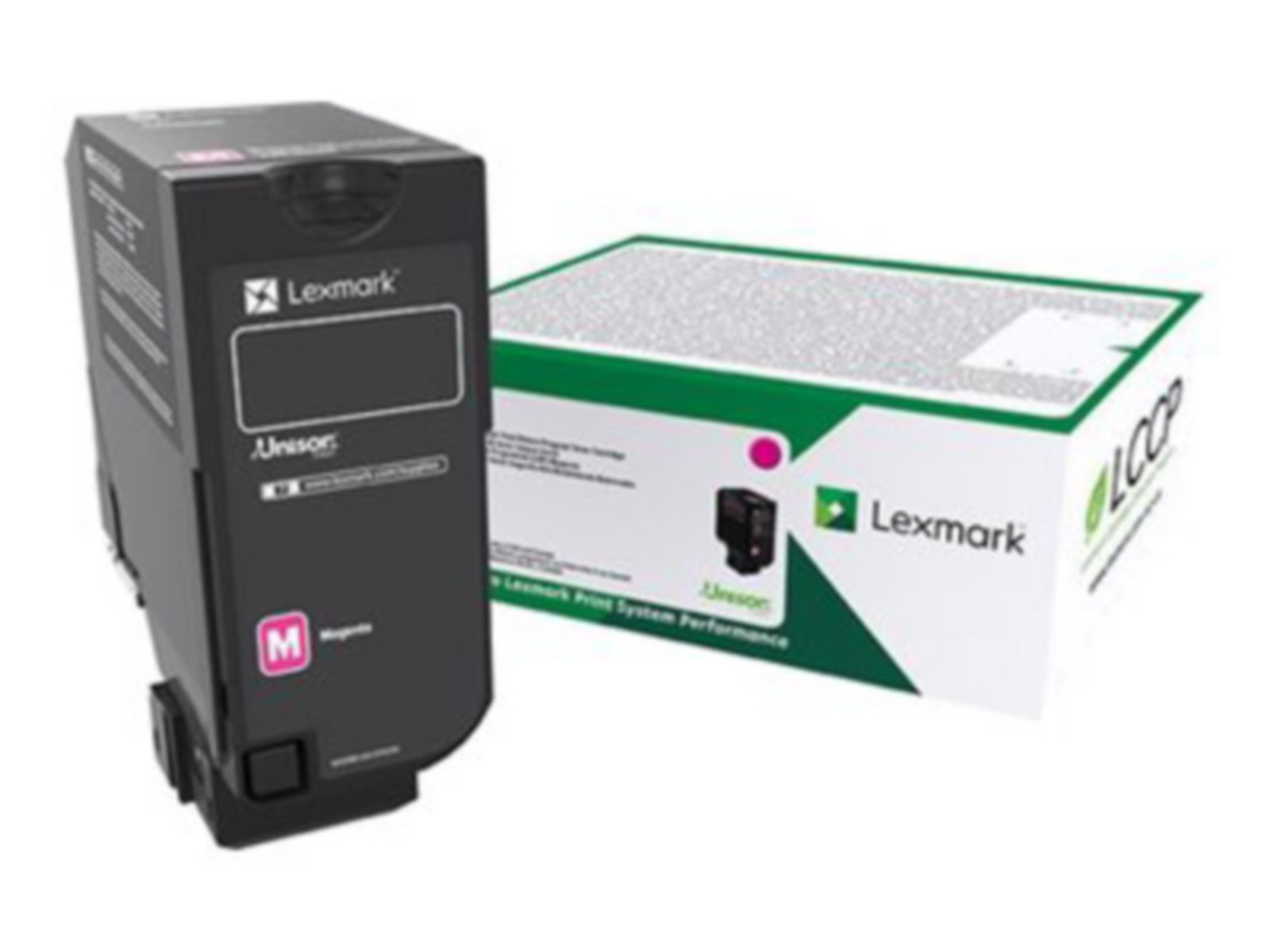 Tóner Lexmark 74C10M0 Magenta - vista 1