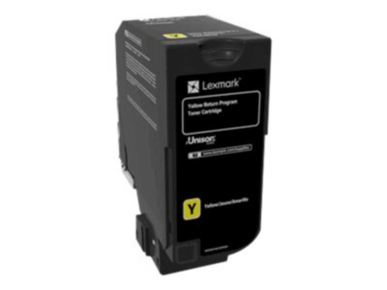 Tóner Lexmark 74C10Y0 Amarillo - vista 1
