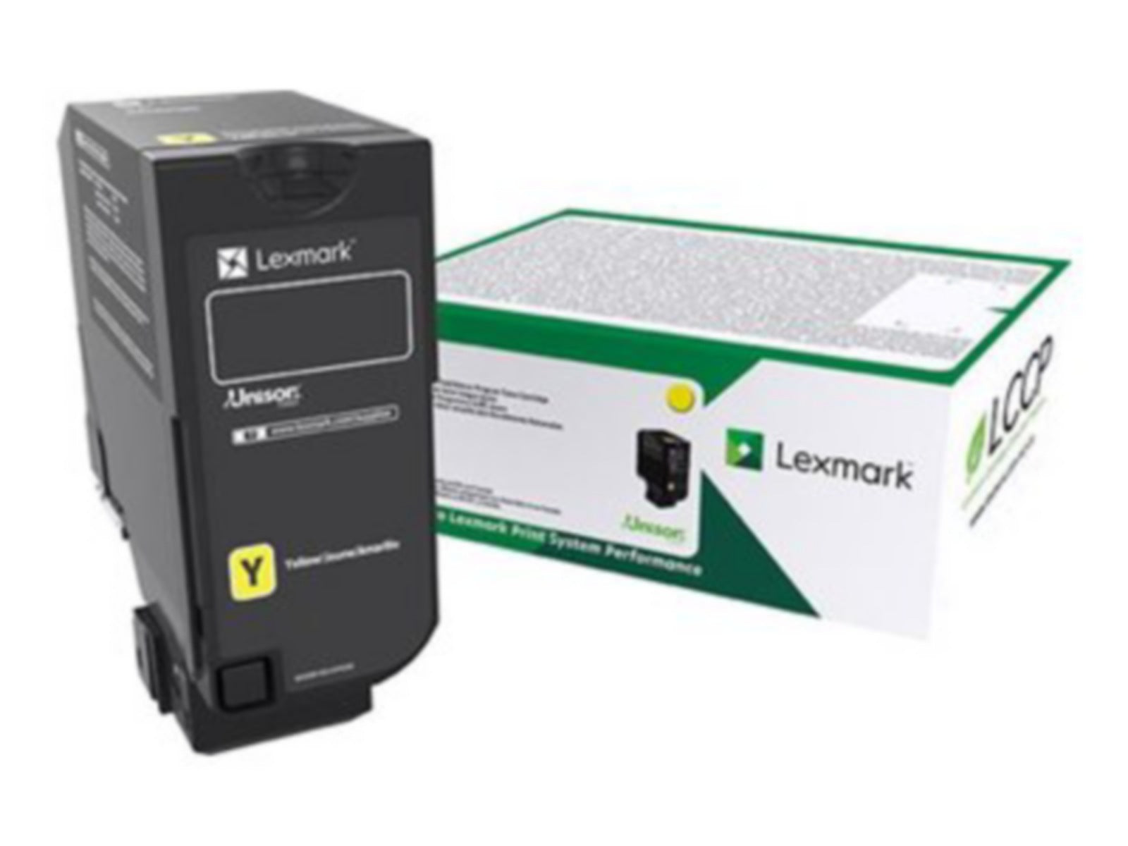 Tóner Lexmark 74C1SY0 Amarillo Alto Rendimiento - vista 1