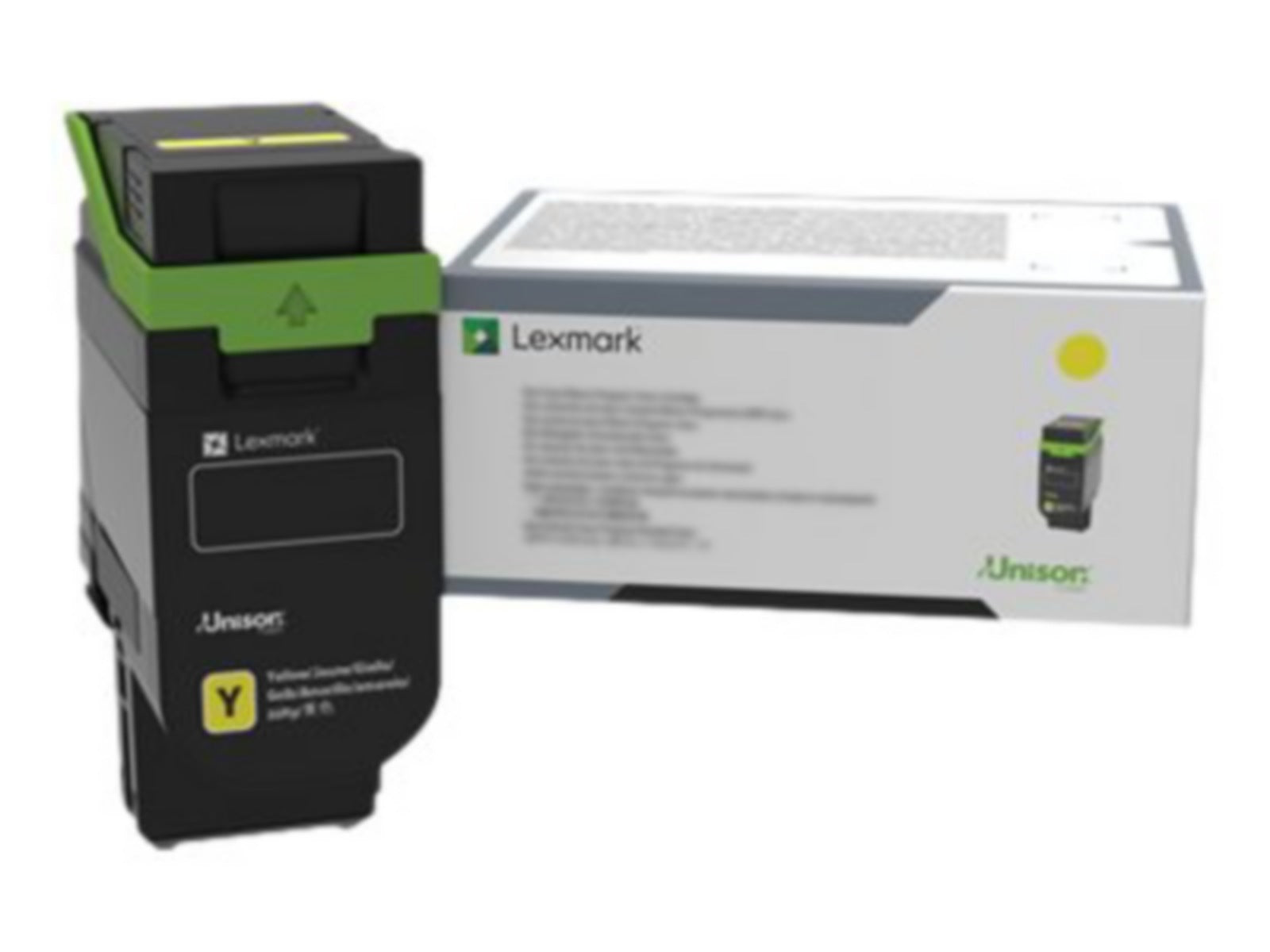 Tóner Lexmark 75M0X40 Amarillo Alto Rendimiento - vista 1