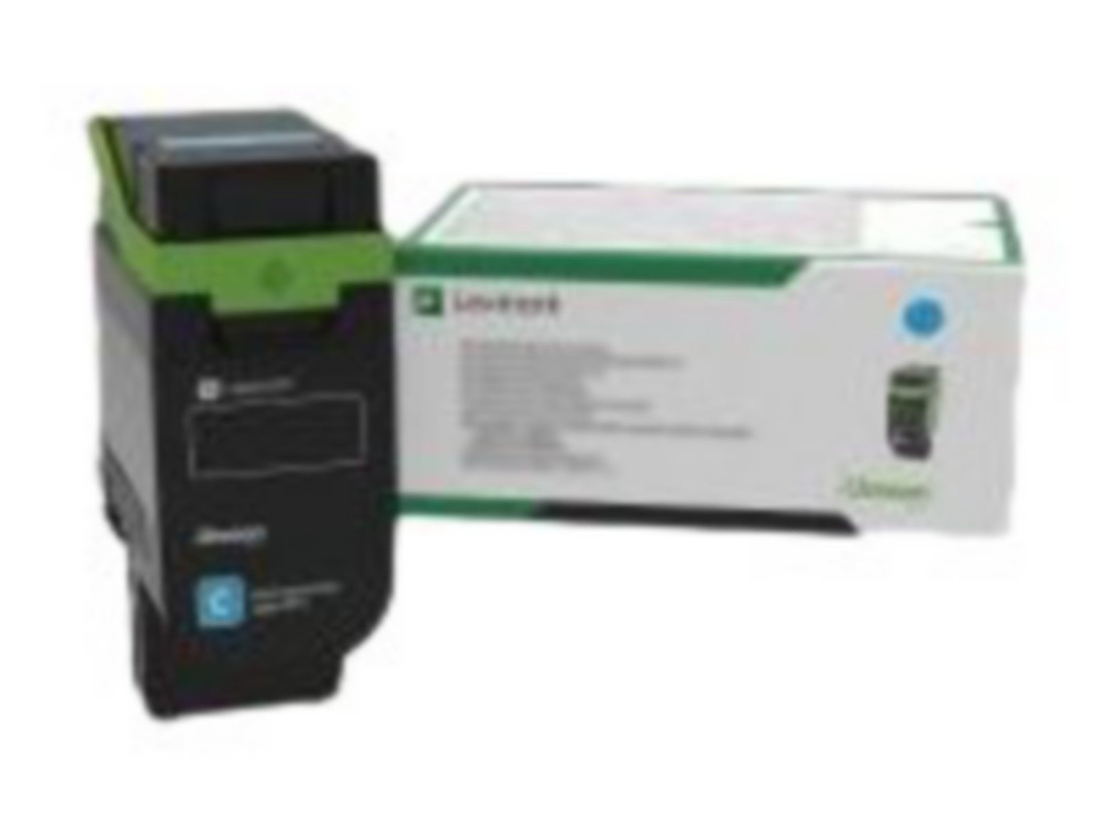 Tóner Lexmark 75M10C0 Cian - vista 2