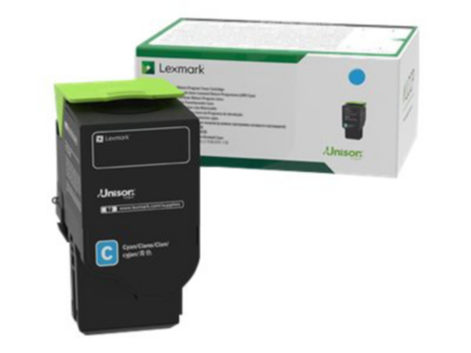 Tóner Lexmark 78C10C0 Cian - vista 1