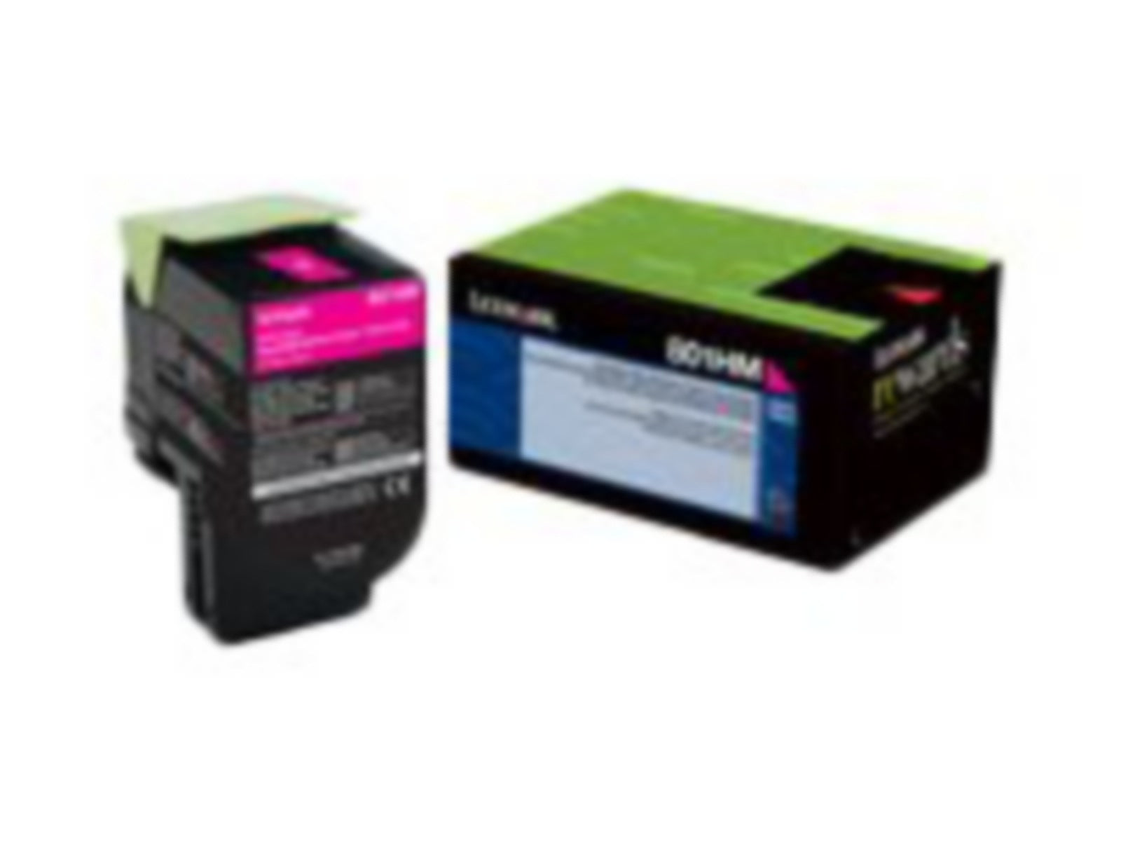 Tóner Lexmark 801HM Magenta Alto Rendimiento - vista 3