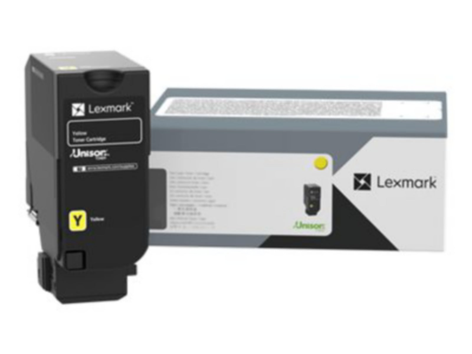 Tóner Lexmark 81C0X40 Amarillo Alto Rendimiento - vista 1