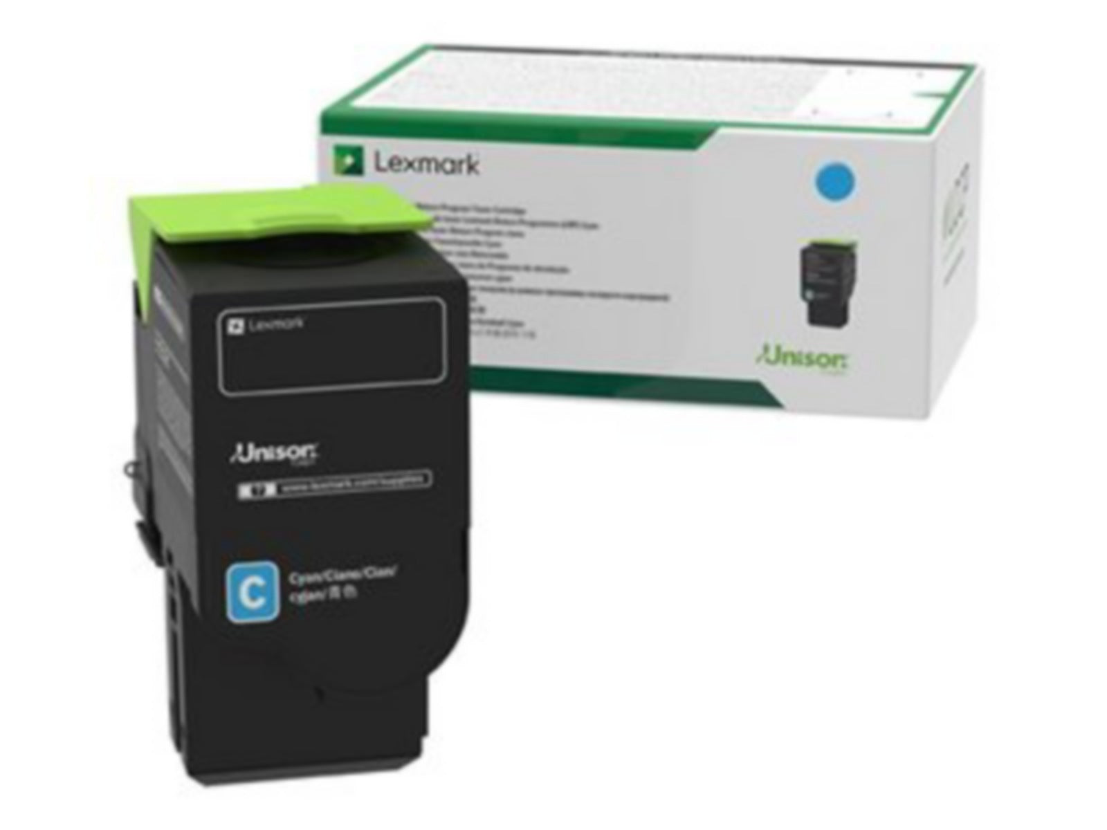 Tóner Lexmark C231HC0 Cian Alto Rendimiento - vista 1