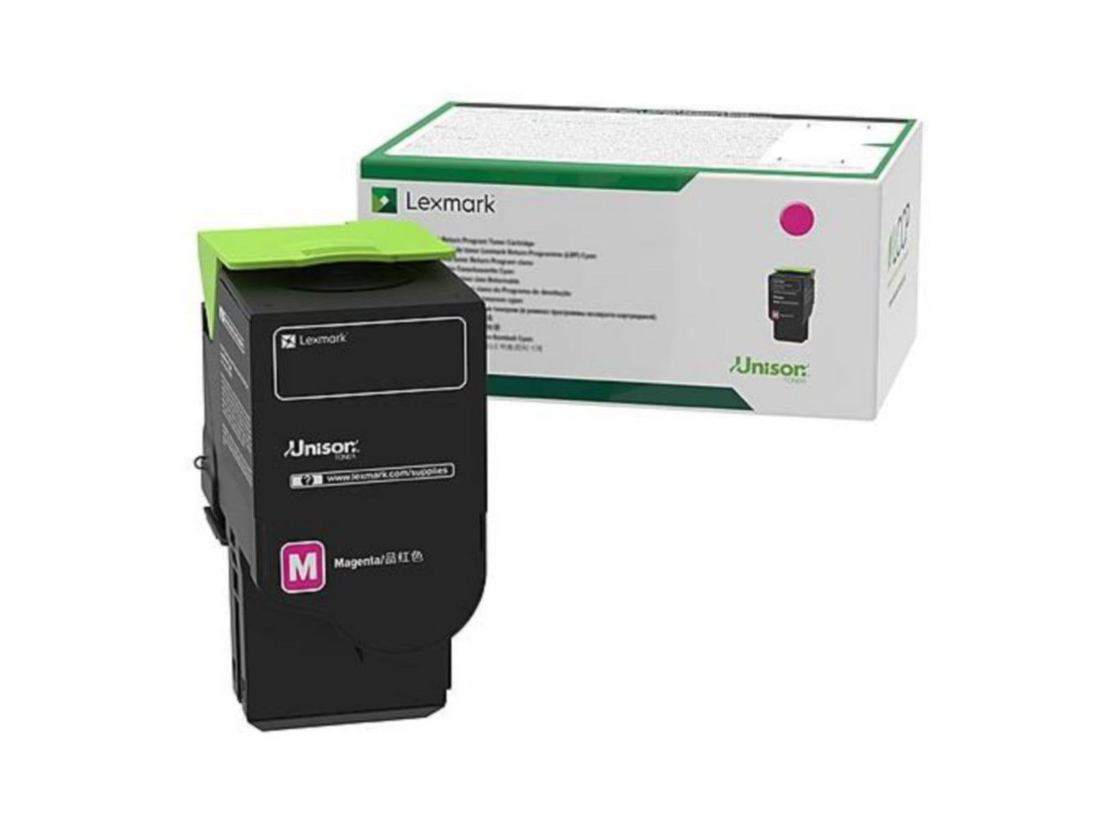 Tóner Lexmark C241XM0 Magenta Alto Rendimiento - vista 1