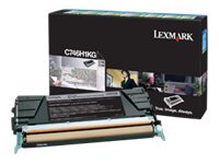 Tóner Lexmark C746H1KG Negro Alto Rendimiento - vista 2