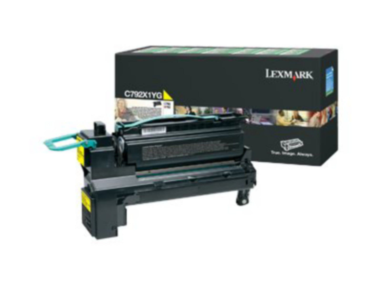 Tóner Lexmark C792X1YG Amarillo Alto Rendimiento - vista 1