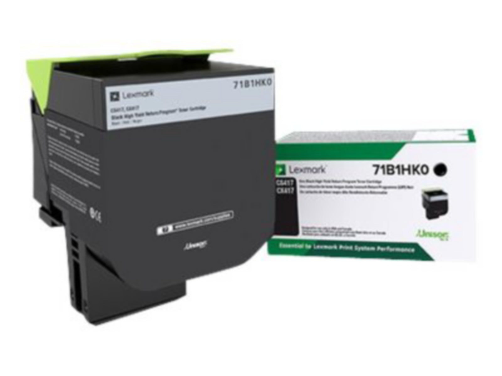 Tóner Lexmark CS417 Negro Alto Rendimiento - vista 1
