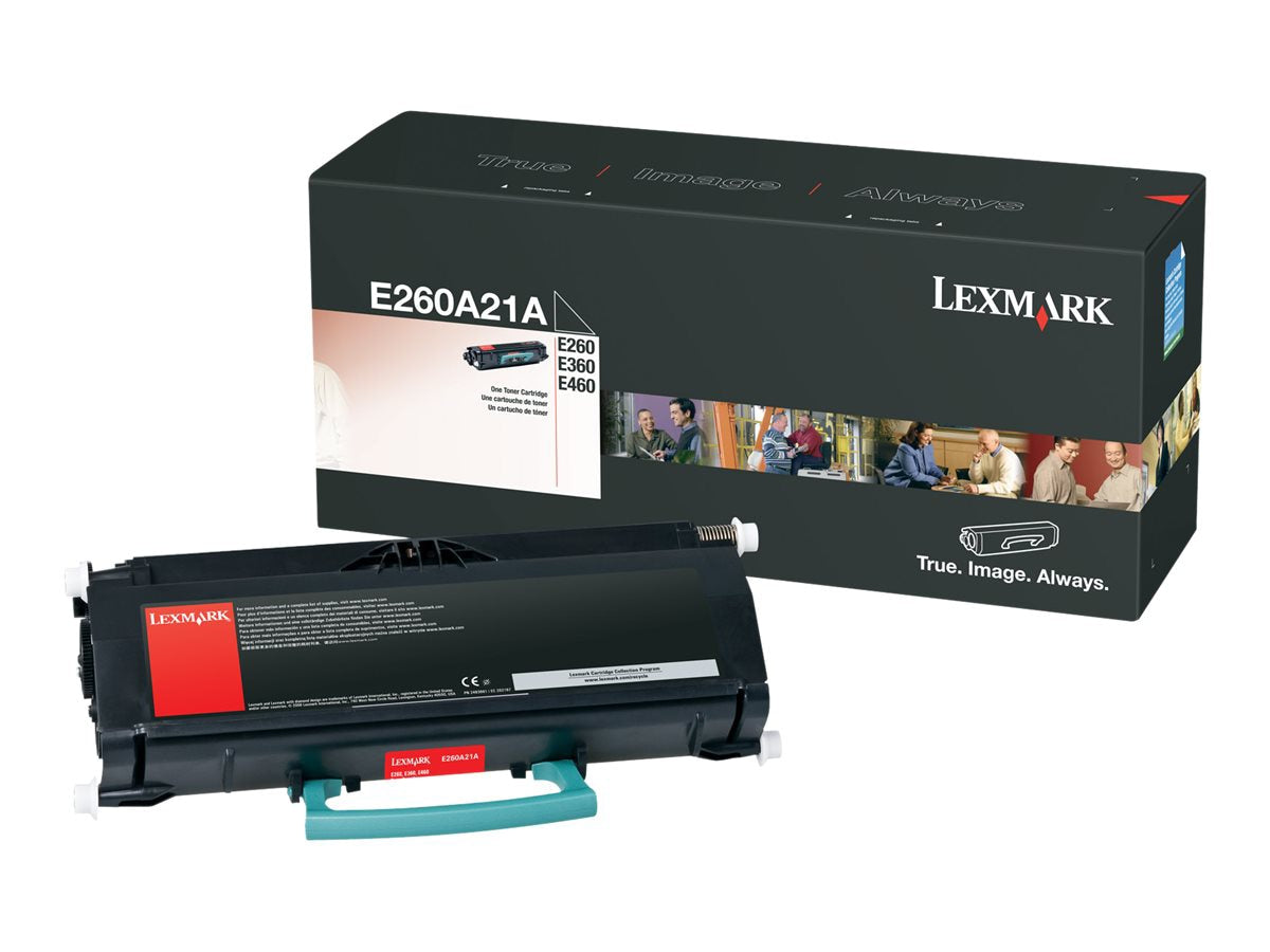 Tóner Lexmark E260A21A Negro - vista 1