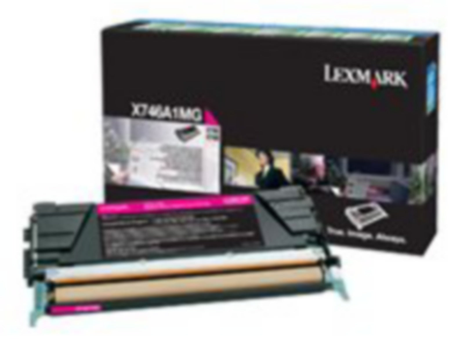 Tóner Lexmark X746A1MG Magenta - vista 2