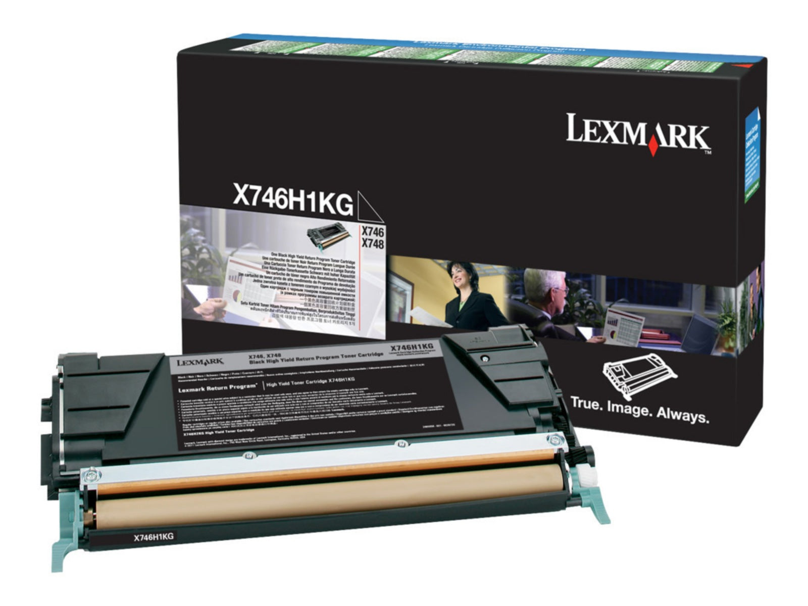Tóner Lexmark X746H1KG Negro Alto Rendimiento - vista 1