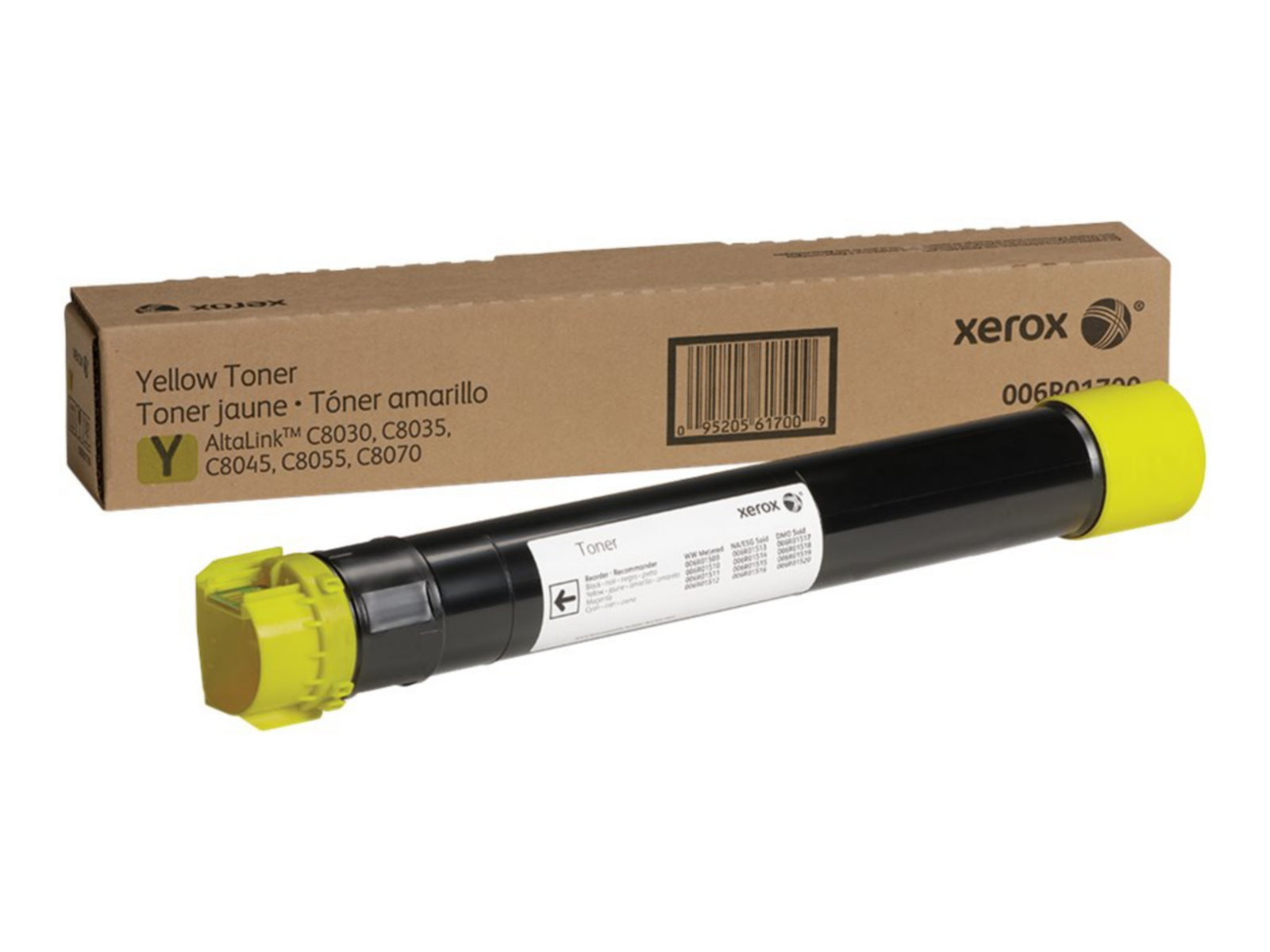 Tóner Xerox AltaLink C8030 / C8035 / C8045 / C8055 / C8070 Amarillo - vista 1