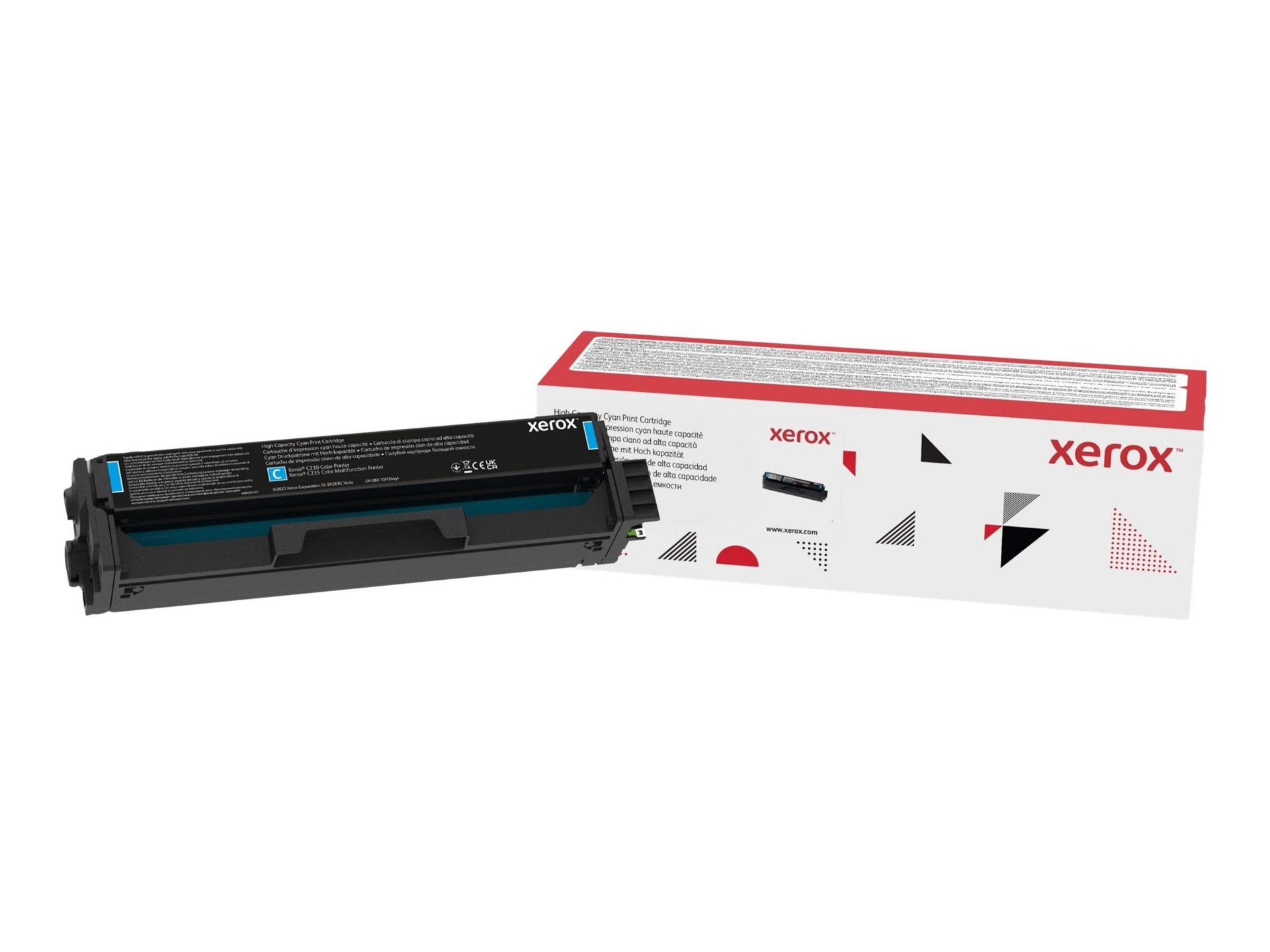 Tóner Xerox C230/C235 Cian Alto Rendimiento - vista 1