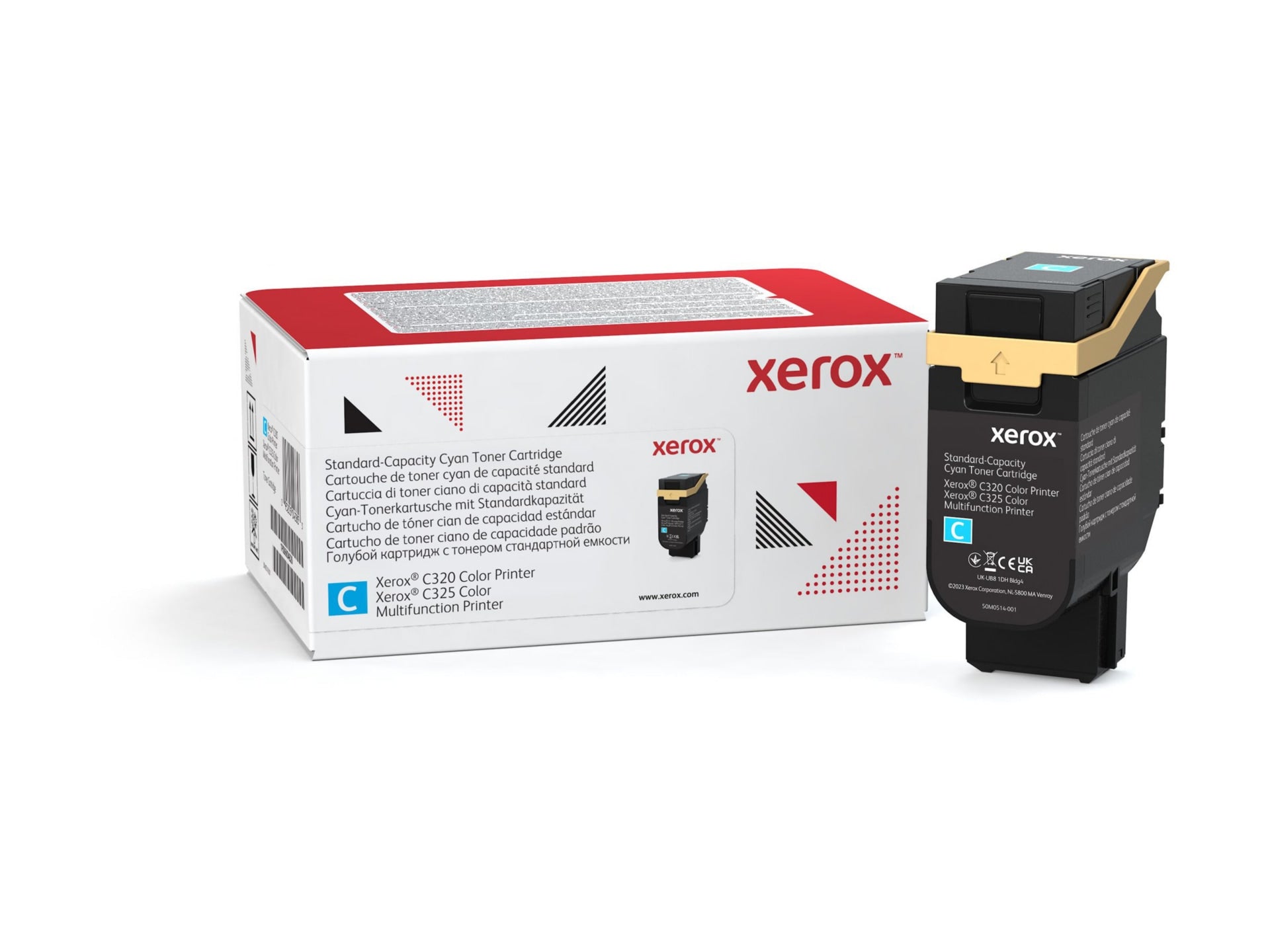Tóner Xerox C320/C325 Cian - vista 1