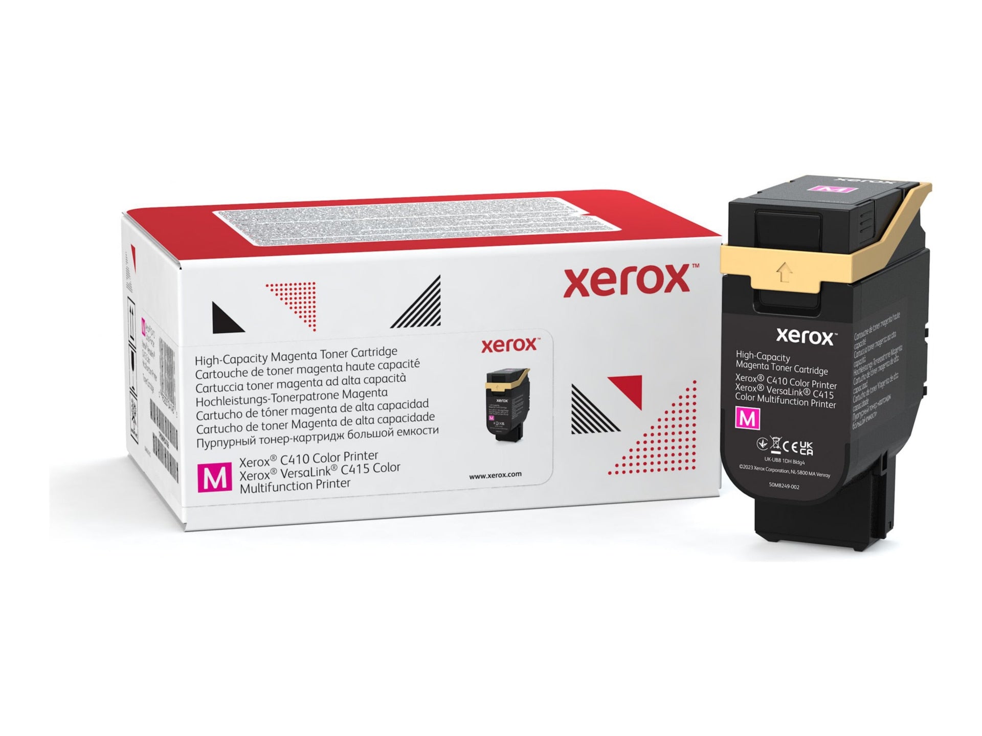 Tóner Xerox C410/C415 Magenta Alto Rendimiento - vista 1