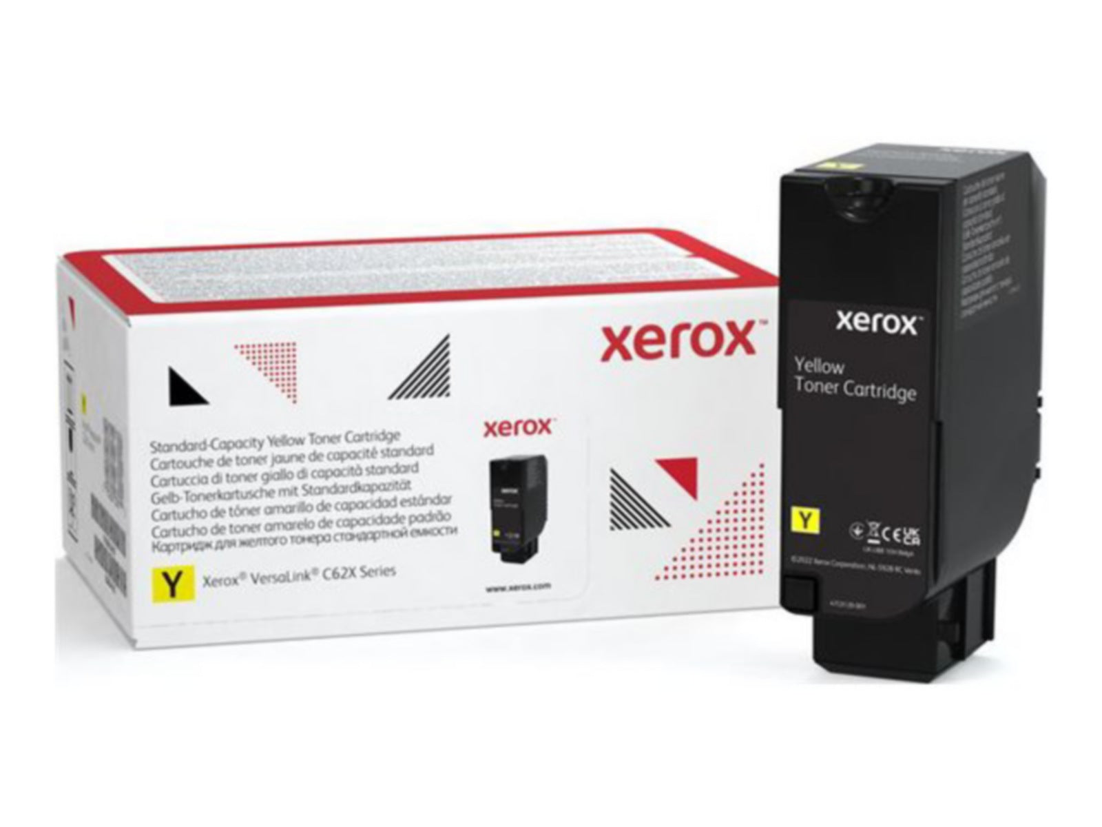 Tóner Xerox C620/C625 Amarillo - vista 2