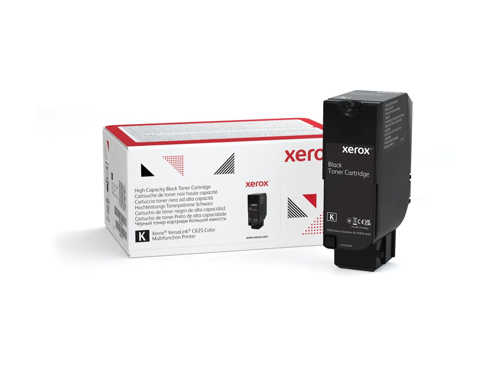 Tóner Xerox C625 Negro Alto Rendimiento - vista 1