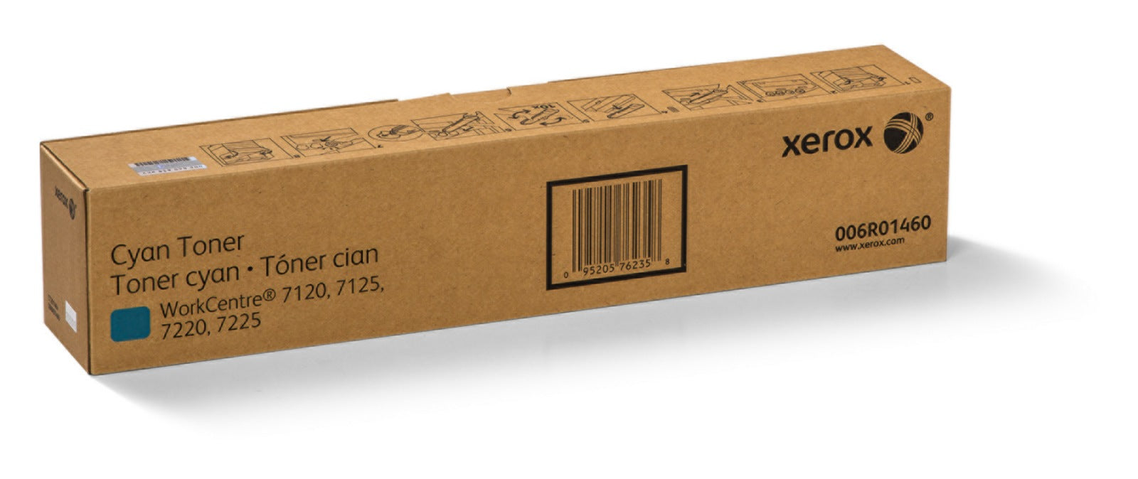 Tóner Xerox PrimeLink C9065/C9070 Cian - vista 1
