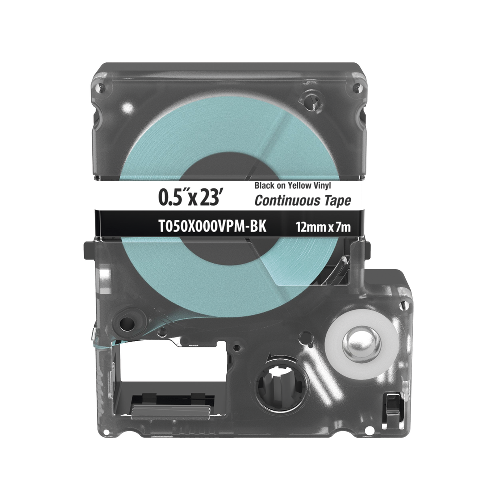 Casete de Etiquetas de Vinilo de Cinta Panduit T050X000VPM-BK 7 m Negro