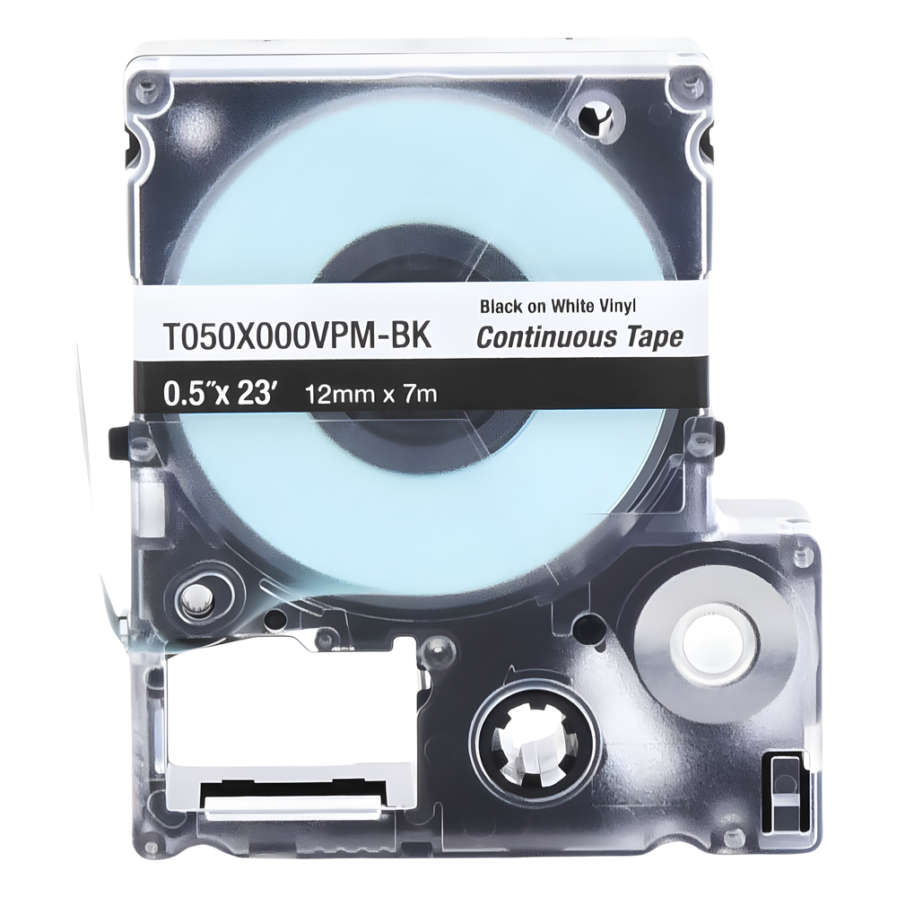 Casete de Etiquetas de Vinilo de Cinta Panduit T050X000VPM-BK 7 m Negro
