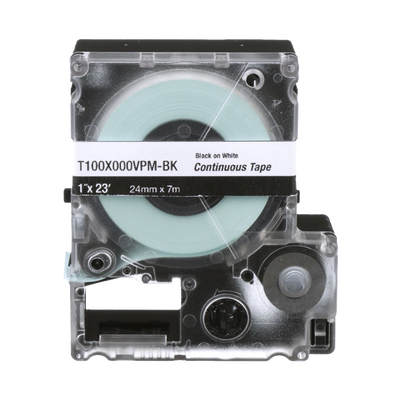 Casete de Etiquetas de Vinilo de Cinta Panduit T100X000VPM-BK 7.6 m Negro