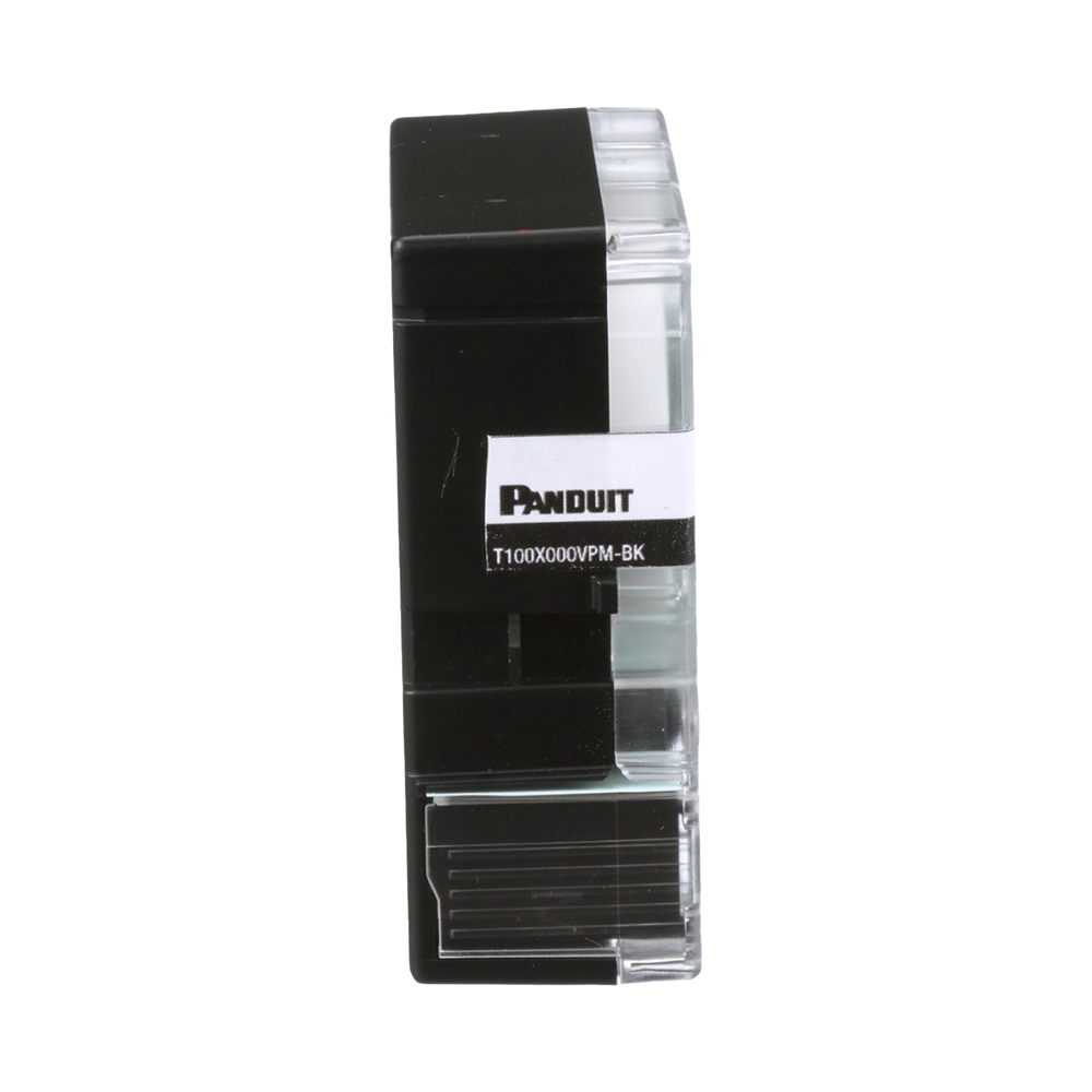 Casete de Etiquetas de Vinilo de Cinta Panduit T100X000VPM-BK 7.6 m Negro