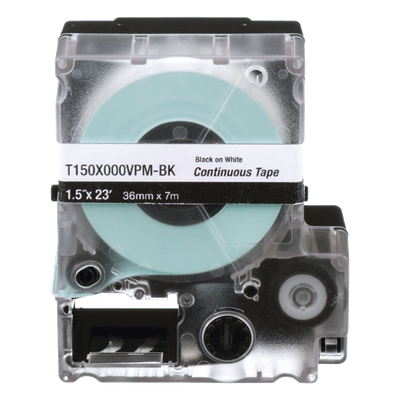 Casete de Etiquetas de Vinilo de Cinta Panduit T150X000VPM-BK 7.6 m Negro