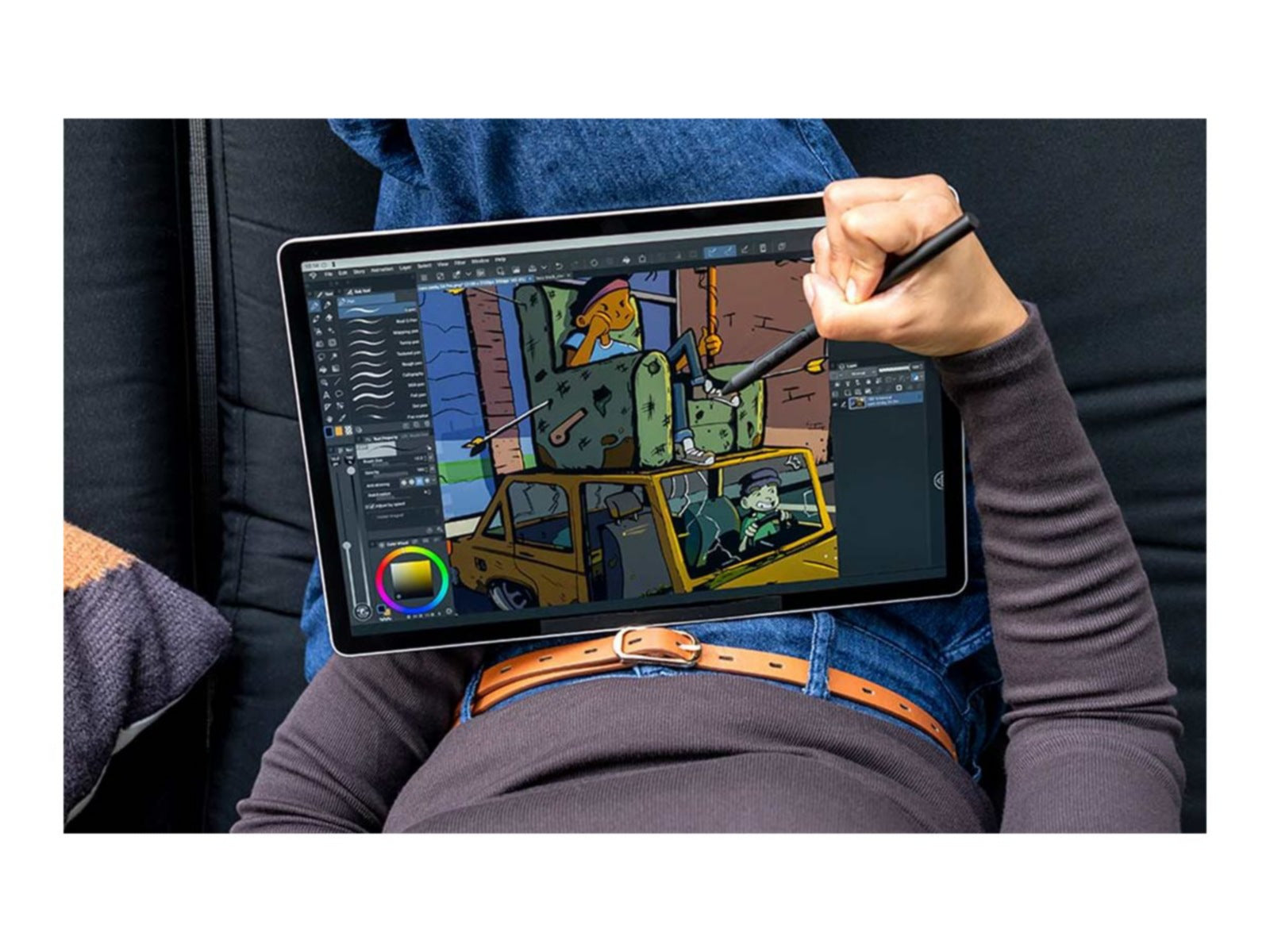 Tablet Wacom MovinkPad Pro, Qualcomm Snapdragon 8s Gen 3, 12GB - vista 4