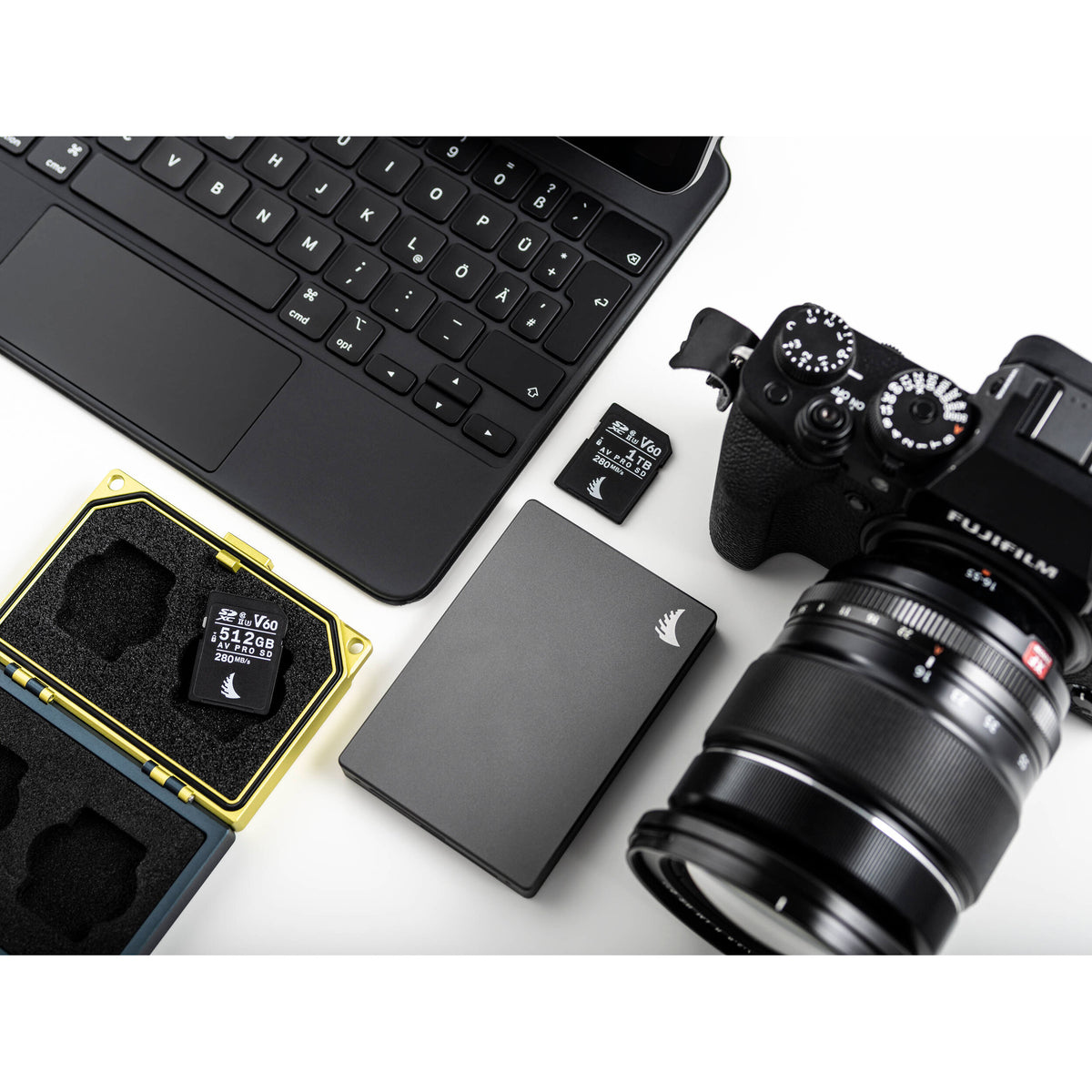 Tarjeta Angelbird 1TB AV Pro MK2 UHS-II SDXC - puertos y conexiones