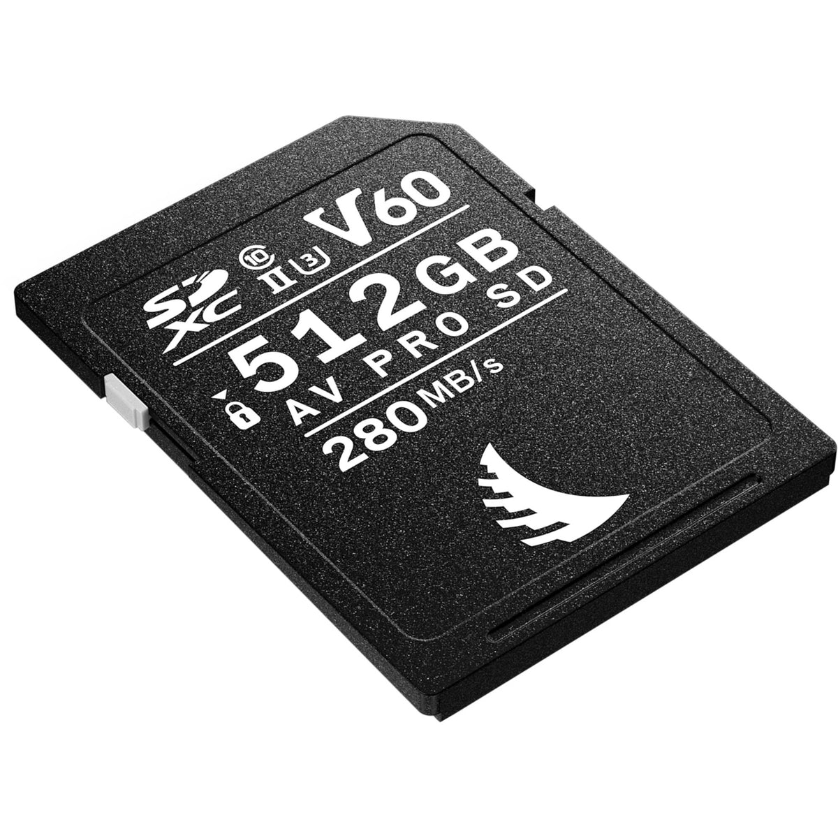 Tarjeta Angelbird 512GB AV Pro MK2 UHS-II SDXC (280 MB/s) - vista trasera