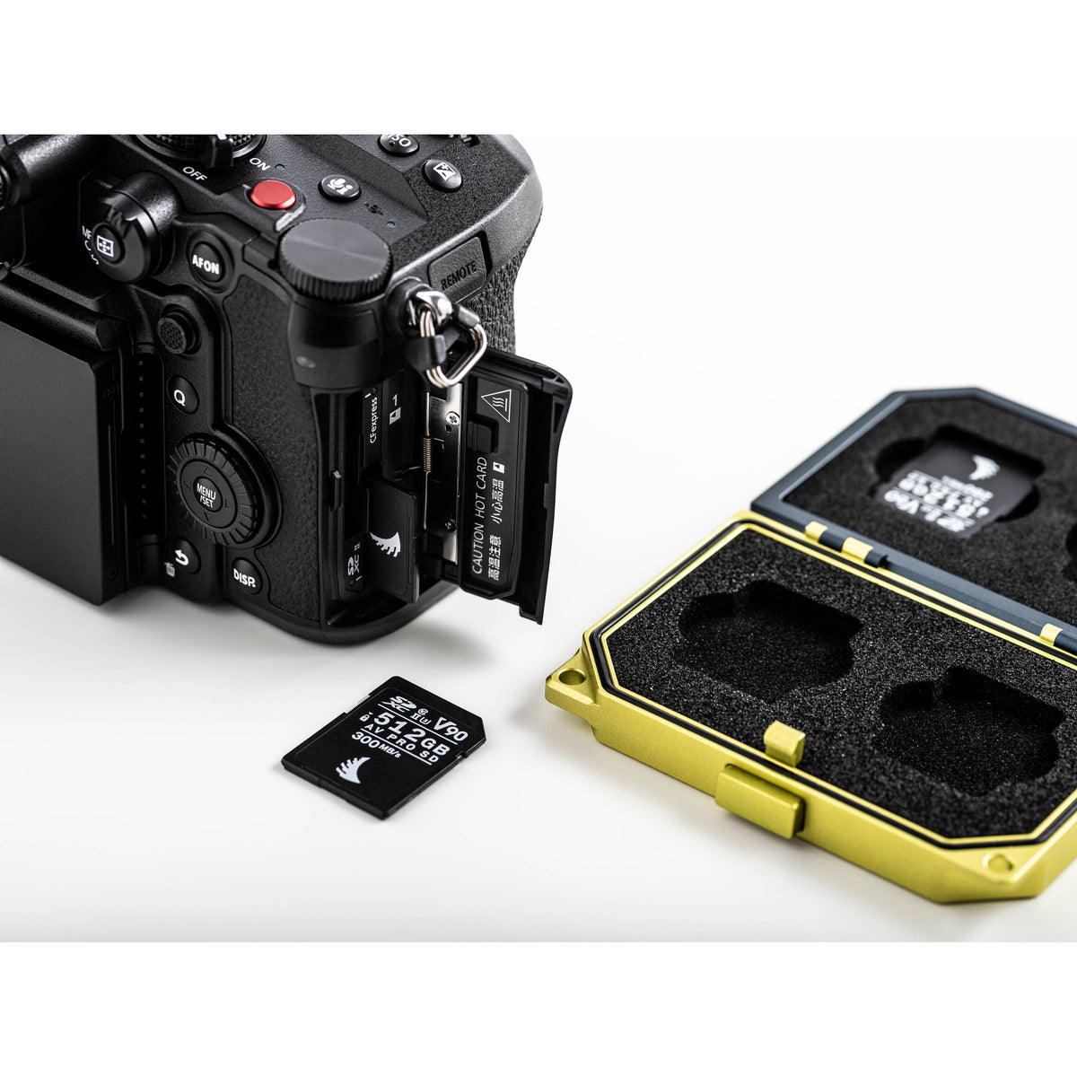 Tarjeta Angelbird 512GB AV Pro MK2 UHS-II SDXC (300 MB/s) - detalle