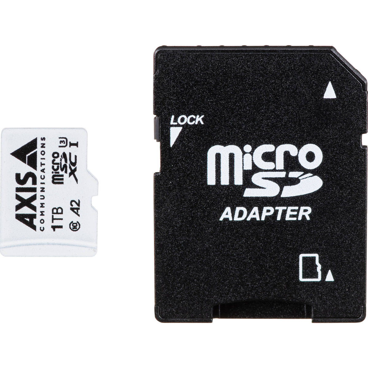 Tarjeta Axis Communications 1TB Surveillance UHS-I microSDXC con SD Adapter - vista principal