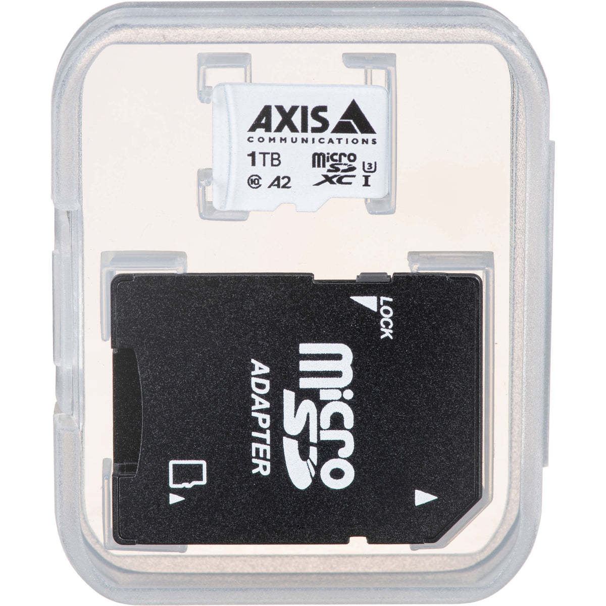 Tarjeta Axis Communications 1TB Surveillance UHS-I microSDXC con SD Adapter - puertos y conexiones