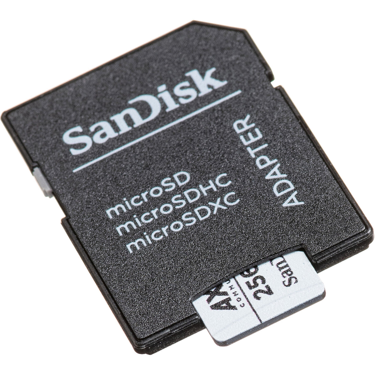 Tarjeta Axis Communications 256GB Surveillance UHS-I microSDXC con SD Adapter - vista frontal